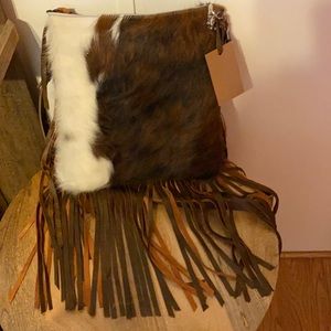 Handmade cowhide purse